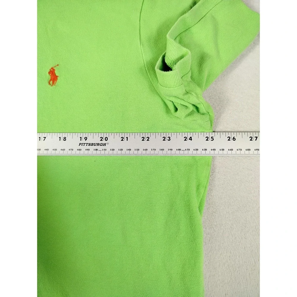 Polo Ralph Lauren Polo‎ Shirt Mens XL Green Classic Fit Pique Cotton Pony Preppy